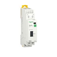 Модульный контактор RESI9 двухполюсный 1P+N 20А 2НО 230/250В АС 50Гц Модульный контактор RESI9 двухполюсный 1P+N 20А 2НО 230/250В АС 50Гц