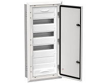 Корпус металлический TITAN 5 ЩРв-48 (1х48) 755х365х130мм IP31 белый (одна дверь)  IEK