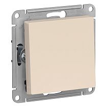 AtlasDesign Бежевый Переключатель 1-клавишный перекрестный сх.7, 10АХ Systeme Electric (Schneider Electric)