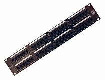 Панель коммутационная 19", 2U, 48 портов, UTP, RJ-45, CAT 5e REXANT Панель коммутационная 19", 2U, 48 портов, UTP, RJ-45, CAT 5e REXANT