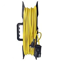 Удлинитель-шнур на рамке 10А 2200 Вт 1 гнездо без заземления 30м Союз