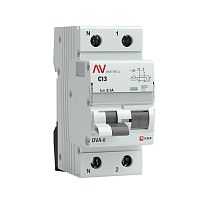 Дифференциальный автомат DVA-6 1P+N 13А (C) 100мА (AC) 6кА EKF AVERES Дифференциальный автомат DVA-6 1P+N 13А (C) 100мА (AC) 6кА EKF AVERES