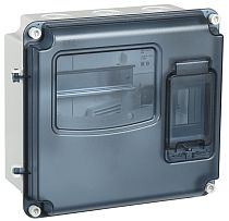 Корпус пластиковый ЩУРн-П 1/3 IP66 PC LIGHT  IEK