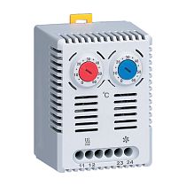 Термостат NO+NC (охлаждение и обогрев) на DIN-рейку 10A 230В IP20 EKF PROxima Термостат NO+NC (охлаждение и обогрев) на DIN-рейку 10A 230В IP20 EKF PROxima