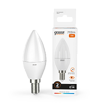 Лампа светодиодная Gauss Elementary Свеча 10Вт E14 710lm 3000K