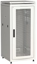 ITK Шкаф сетевой 19" LINEA N 18U 600х800 мм перфорированная передняя дверь серый IEK