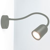 Бра на гибком основании GWL-GU10-M-IP20 Графит Чтец