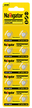Элемент питания Navigator 95 669 NBT-12 (LR48, AG5, LR754, BP10)