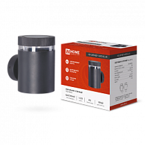 Светильник уличный односторонний НБУ ЦИЛИНДР-1xGX53-BL-AR алюм под 1xGX53 черный IP65 IN HOME