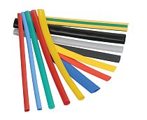 Трубка термоусадочная тонкостенная ТТУ-14/7 красн.  IEK