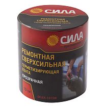 Лента герметизирующая СИЛА SFLEX-1015W ремонтная сверхсильная 10 см х 1,5 м прозрачная