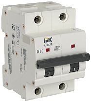 ARMAT Автоматический выключатель M10H 2P D 80A  IEK ARMAT Автоматический выключатель M10H 2P D 80A  IEK