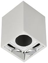 Светильник LIGHTING 4112 накладной поворотный под лампу GU10 белый/хром пластик  IEK