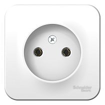 Blanca открытая установка с изолированной пластиной Белый Розетка без заземления 16А Systeme Electric (Schneider Electric) Blanca открытая установка с изолированной пластиной Белый Розетка без заземления 16А Systeme Electric (Schneider Electric)