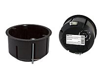 Коробка установочная СП D73х45мм, саморезы, метал. лапки, IP20, инд. штрихкод,  TDM