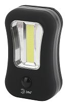 Светодиодный фонарь ЭРА Рабочие Практик RB-601 ручной на батарейках магнит крючок Soft-touch