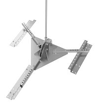 Основание для молниеприемной мачты 5-9м тренога  IEK