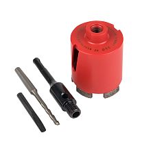 Коронка алмазная DCH-68 Laser M16 SDS-plus EKF Expert Коронка алмазная DCH-68 Laser M16 SDS-plus EKF Expert