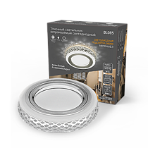 Светильник светодиодный Gauss Backlight BL085 круг хром/белый, Gu5.3, 3Вт, 3000K