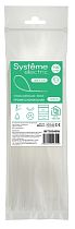 Стяжка кабельная  серии MultiSet 370х4.8 Белая (100шт) Systeme Electric (Schneider Electric)