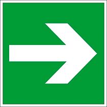 Знак "Направляющая стрелка" 200х200мм EKF PROxima Знак "Направляющая стрелка" 200х200мм EKF PROxima