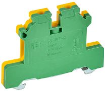 Колодка клеммная CTS-PEN заземляющая 4мм2 желто-зеленая  IEK