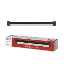 Светильник трековый сд LTR-01R-TL 30Вт 4000К 3000Лм 475мм IP40 120гр черный серии TOP-LINE IN HOME