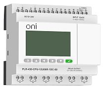 ПЛК 430 Модуль ЦПУ 6 DI 6 UI (0-10 В/DI) 6 RO 24В DC с экраном ONI ПЛК 430 Модуль ЦПУ 6 DI 6 UI (0-10 В/DI) 6 RO 24В DC с экраном ONI