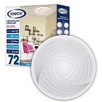 Светильник светодиодный декоративный ТМ IONICH серия 2218 "Венера" 72 Вт 5000 Лм 230 В 6500 К 450 мм IP20