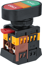 Кнопка Navigator 82 809 NBI-B-02 Пуск-Стоп d22мм 230В NO+NC Кнопка Navigator 82 809 NBI-B-02 Пуск-Стоп d22мм 230В NO+NC