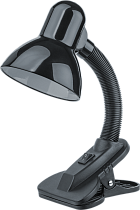 Светильник настольный Navigator NDF-C011-60W-BL-E27 прищепка, черный