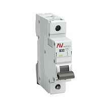 Выключатель автоматический AV-6 1P 32A (B) 6kA EKF AVERES Выключатель автоматический AV-6 1P 32A (B) 6kA EKF AVERES