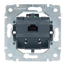 Розетка телефонная Legrand PRO21 775938 одноместная RJ11 4 контакта Legrand