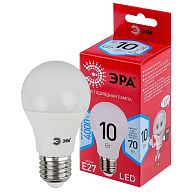 Лампа светодиодная ЭРА RED LINE LED A60-10W-840-E27 диод, груша, 10Вт, нейтр, E27 Лампа светодиодная ЭРА RED LINE LED A60-10W-840-E27 диод, груша, 10Вт, нейтр, E27