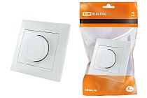 Светорегулятор RL 300 Вт белый "Лама"  TDM