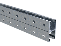 Двойной С-образный профиль 41х41, L400, толщ.2,5 мм, горячеоцинкованный DKC