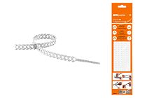 Стяжка белая ПУ многозвенная RS 10x300 (20 шт)  TDM