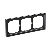 ARTGALLERY PURE 3-постовая РАМКА, ОРГАНИЧЕСКОЕ СТЕКЛО ЧЕРНЫЙ