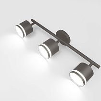 Спот на основании GWL-3GX53-M-IP20 Тройной Графит С боковым рассеивателем Башня