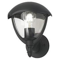 Светильник садово-парковый Gauss Aura на стену вверх 188*210*238mm, 170-240V / 50Hz, 1xE27, Max.60W,