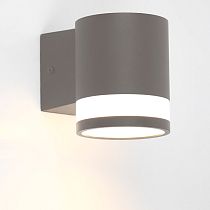 Фасадный светильник General GWL-GX53-M-IP65 Графит с боковым рассеивателем Люмината