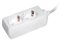 Удлинитель 2х3м с заземлением 16А IP20 У02 2P+PE  IEK