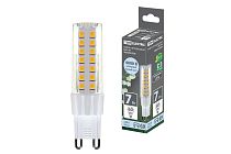 Лампа светодиодная G9-7 Вт-230 В-4000 К, SMD, 17,5x65,5 мм  TDM Лампа светодиодная G9-7 Вт-230 В-4000 К, SMD, 17,5x65,5 мм  TDM