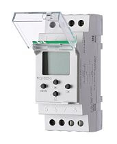 Реле времени астрономическое PCZ-525-3, коррекция времени вкл/выкл, ночной перерыв, , 2 модуля, c функцией NFC 2 DIN Евроавтоматика F&F