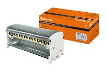 Модульный распределительный блок на DIN-рейку МРБ-125 2П 125А 2х15 групп  TDM