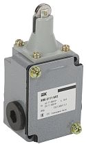Выключатель концевой ВПК-2111-БУ2 толкатель с роликом IP65 IEK Выключатель концевой ВПК-2111-БУ2 толкатель с роликом IP65 IEK