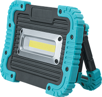 Фонарь-прожектор Navigator  NPT-SP22-ACCU 10Вт COB LED, 700лм, аккумулятор 3,7В 3Ач.