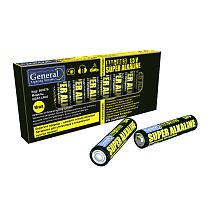Батарейка General GBAT-LR03 AAA щелочная 10шт в пленке + коробке (800576) (10/960) Батарейка General GBAT-LR03 AAA щелочная 10шт в пленке + коробке (800576) (10/960)