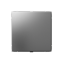 ArtGallery Сталь Заглушка без суппорта для многопостовых рамок Systeme Electric (Schneider Electric)