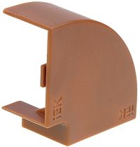 ELECOR Поворот 90град КМП 40х25 дуб (4шт/компл)  IEK